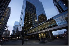 Calgary, Canada - To connect many of the downtown office buildings, the city also boasts the world's most extensive skyway network (elevated indoor pedestrian bridges), officially called the +15. The name derives from the fact that the bridges are usually 15 feet above grade.